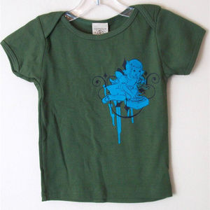 INFANT T-SHIRT Record Player Girl SIZE 18-24M NWT